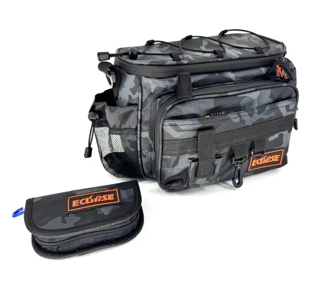 Готовий набір спінінгіста (спінінг котушка 2000 шнур150м 5 воблерів чохол 135 см сумка спінінгіста коробка для приманок поводок ножиці) - зображення 4