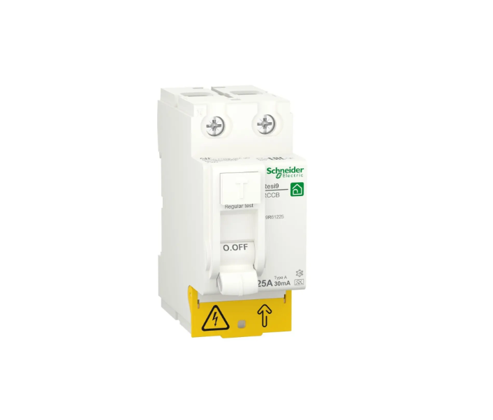 Диференційний вимикач (ПЗВ) Schneider Electric RESI9 25 A, 30 мА, 2P, тип А (R9R61225) - Фото 1 Диференційний вимикач (ПЗВ) Schneider Electric RESI9 25 A, 30 мА, 2P, тип А (R9R61225) - зображення 1