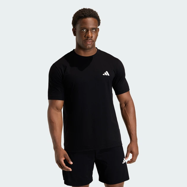 Мужская футболка Workout Essentials FeelReady adidas KA3530 (XS) черный (4068821528499) - Фото 1 Мужская футболка Workout Essentials FeelReady adidas KA3530 (XS) черный (4068821528499) - изображение 1