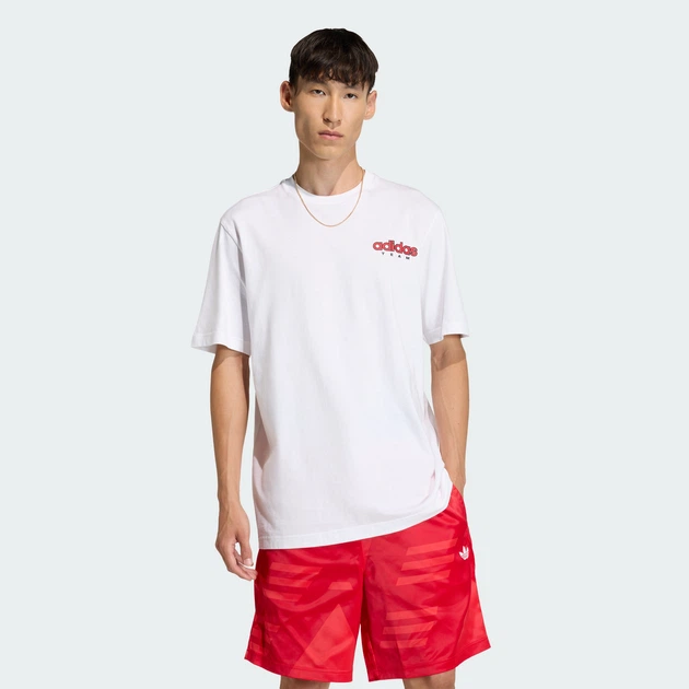 Мужская футболка GFX adidas KE0160 (XS) белый (4068821657502) - Фото 1 Мужская футболка GFX adidas KE0160 (XS) белый (4068821657502) - изображение 1