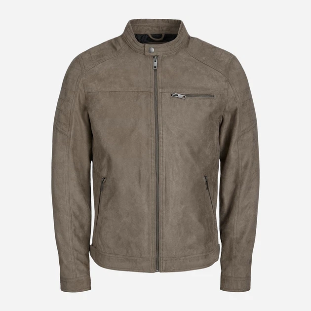 Куртка демисезонная мужская Jack & Jones 12147218-Falcon 2XL Тауп (5715365287571) - изображение 7