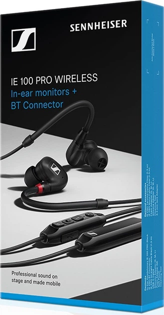 Навушники Sennheiser IE 100 PRO Black, Wireless - зображення 5