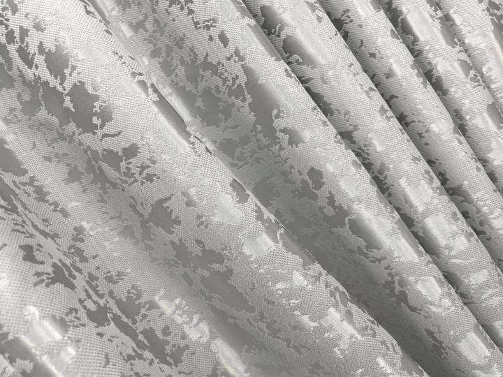 Комплект готовых штор VR-Textil Лен мрамор Pavliani ХО № 1263ш Светло-серый 100х280 см 2 шт (31-588) - Фото 6 Комплект готовых штор VR-Textil Лен мрамор Pavliani ХО № 1263ш Светло-серый 100х280 см 2 шт (31-588) - изображение 6