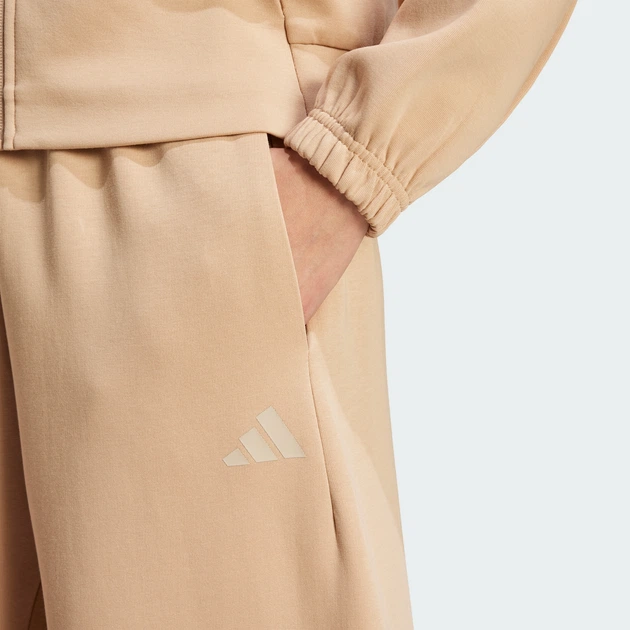 Жіночі спортивні штани Future Icons 3-Stripes Open-Hem adidas JW7830 (XL) коричневий (4068806490490) - зображення 4