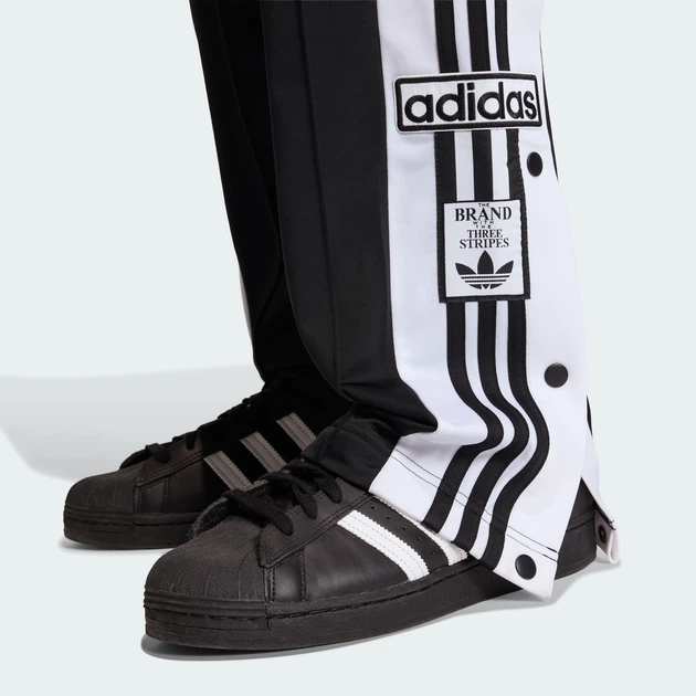 Жіночі спортивні штани ADIBREAK adidas KD2932 (L) чорний (4068819691730) - зображення 5