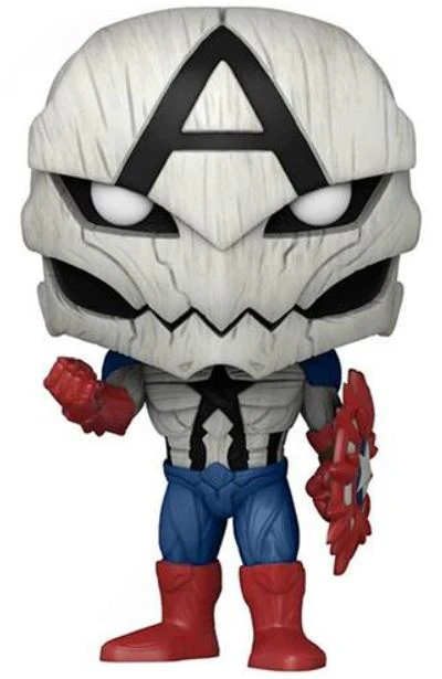 Фигурка Отравленный Капитан Америка — Funko Pop! MARVEL: VENOM — POISON CAPTAIN AMERICA (PIAB EXCLUSIVE) #856 - Фото 2 Фигурка Отравленный Капитан Америка — Funko Pop! MARVEL: VENOM — POISON CAPTAIN AMERICA (PIAB EXCLUSIVE) #856 - изображение 2