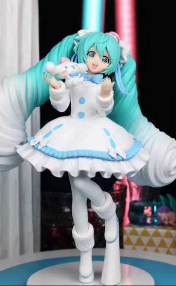 Аниме фигурка SEGA Вокалоид Хацунэ Мику Hatsune Miku Cinnamoroll 19 см - Фото 8 Аниме фигурка SEGA Вокалоид Хацунэ Мику Hatsune Miku Cinnamoroll 19 см - изображение 8