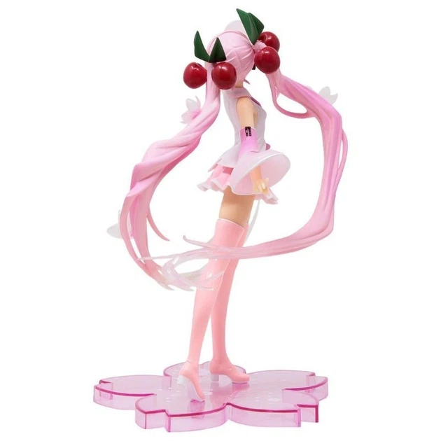 Фигурка аниме Taito Вокалоид Сакура Мику Sakura Miku Хацунэ Мику Hatsune Miku Newly Written 2020 Ver 18 см - изображение 2