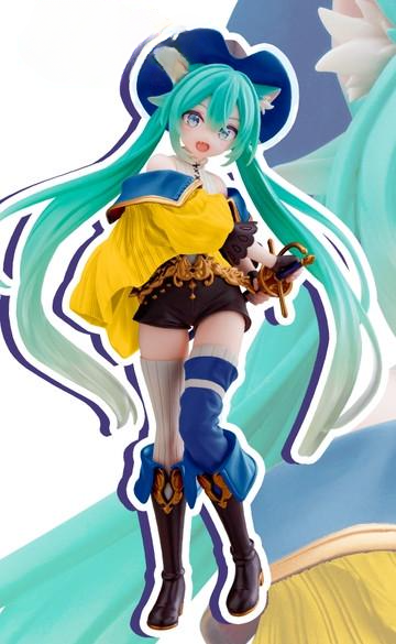 Фигурка аниме Taito Вокалоид Хацунэ Мику Hatsune Miku Страна чудес Wonderland Figure Кот в сапогах Puss in Boots 18 см - Фото 1 Фигурка аниме Taito Вокалоид Хацунэ Мику Hatsune Miku Страна чудес Wonderland Figure Кот в сапогах Puss in Boots 18 см - изображение 1
