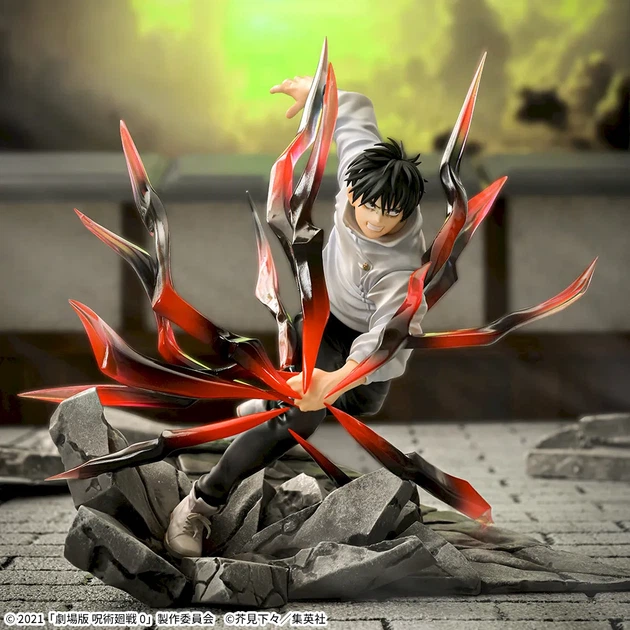 Аниме фигурка SEGA Юта Оккоцу Yuta Okkotsu Luminasta Black Flash Магическая битва Jujutsu Kaisen 15 см - изображение 5