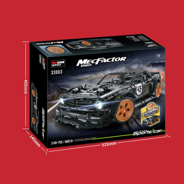 Конструктор Decool Машинка Ford Mustang (33003) - Фото 2 Конструктор Decool Машинка Ford Mustang (33003) - изображение 2