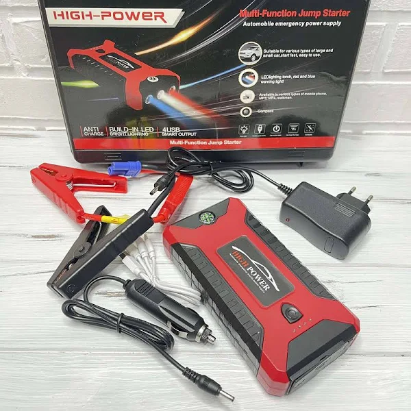 Пускозарядний пристрій No Brand JUMPSTARTER 29B 99800 мАг (300/600А) (2099342056) - изображение 3