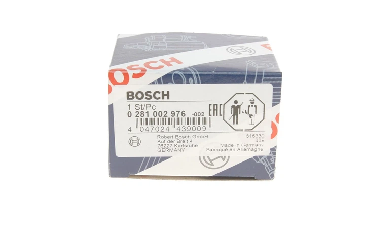 Датчик тиску впускного колектора BOSCH 0 281 002 976 Volkswagen Touareg, Polo, Passat, Touran, Jetta, Caddy, Golf, Tiguan, CC, Scirocco; Audi TT, A1, A7, A6; Skoda Fabia 038906051C, 03G906051E, 03G906051F - Фото 5 Датчик тиску впускного колектора BOSCH 0 281 002 976 Volkswagen Touareg, Polo, Passat, Touran, Jetta, Caddy, Golf, Tiguan, CC, Scirocco; Audi TT, A1, A7, A6; Skoda Fabia 038906051C, 03G906051E, 03G906051F - изображение 5
