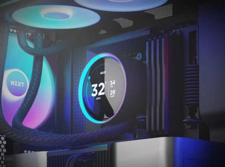 Система рідинного охолодження NZXT Kraken Elite 420 RGB all-in-one Black (RL-KR42E-B2) - зображення 7