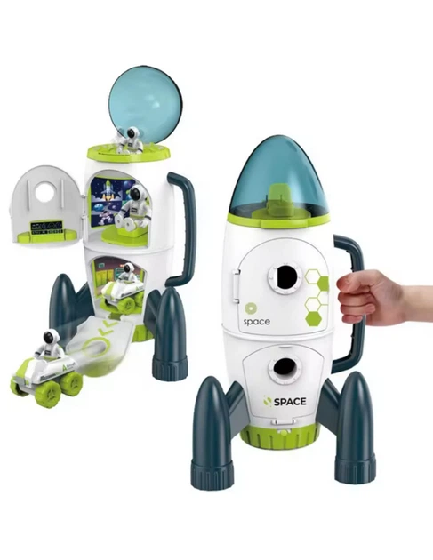 Ігровий набір Woopie Інтерактивний космічний шатл Space Set Білий (57147) (5906280657147) - зображення 3