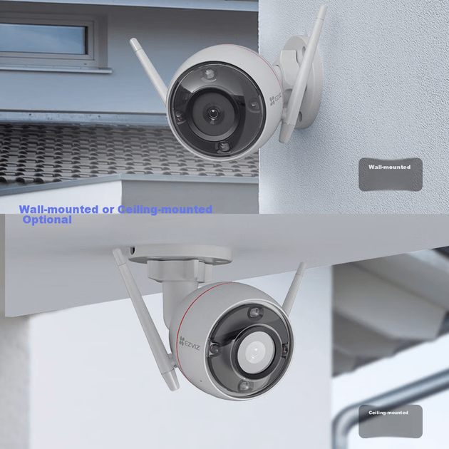 Беспроводная 4-мегапиксельная камера Yingshi EZVIZ C3W Ultra HD с разрешением 4 миллиона пикселей, предназначенная для дневного и ночного видения, водонепроницаемая (IP67), с функцией обнаружения людей с помощью ИИ и кодированием H.265. - изображение 6