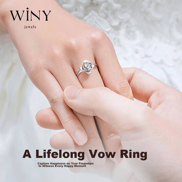 Срібні кільця для пар Winy 999, чоловічі кільця для пропозиції, одинарні кільця для жінок, подарунок на день народження, подарунок 520 для дівчини чи дружини - Фото 6 Срібні кільця для пар Winy 999, чоловічі кільця для пропозиції, одинарні кільця для жінок, подарунок на день народження, подарунок 520 для дівчини чи дружини - зображення 6
