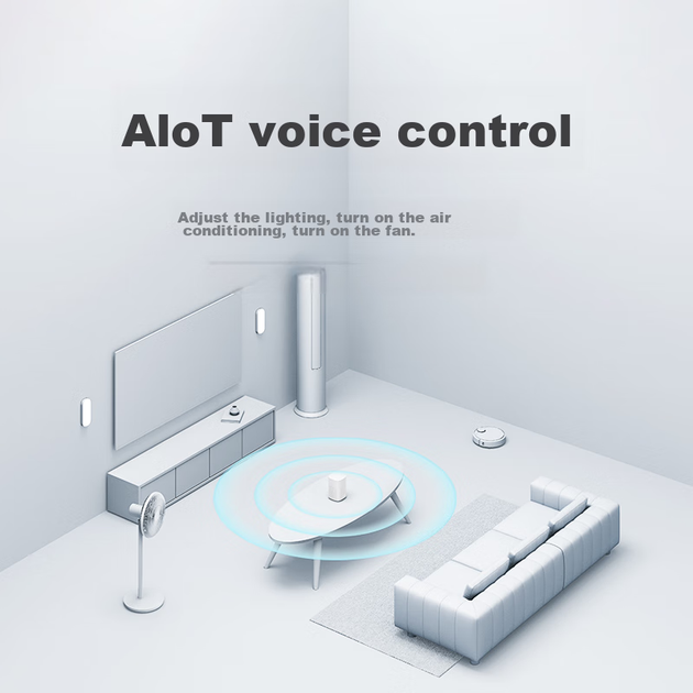Динамік MI Xiao Ai Play Xiao Ai Tuan, голосове керування AIoT, Bluetooth Mesh Gateway, розумний динамік, динамік Xiao Ai, домашнє використання - зображення 5