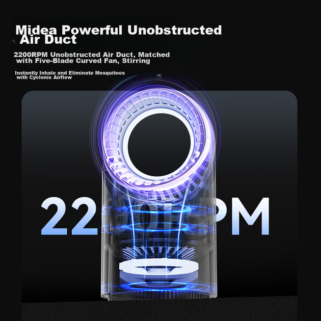 Лампа от комаров Midea сетевая - изображение 4