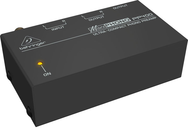 Przedwzmacniacz gramofonowy Behringer PP400 (4033653011037) - Zdjęcie 1 Przedwzmacniacz gramofonowy Behringer PP400 (4033653011037) - obraz 1