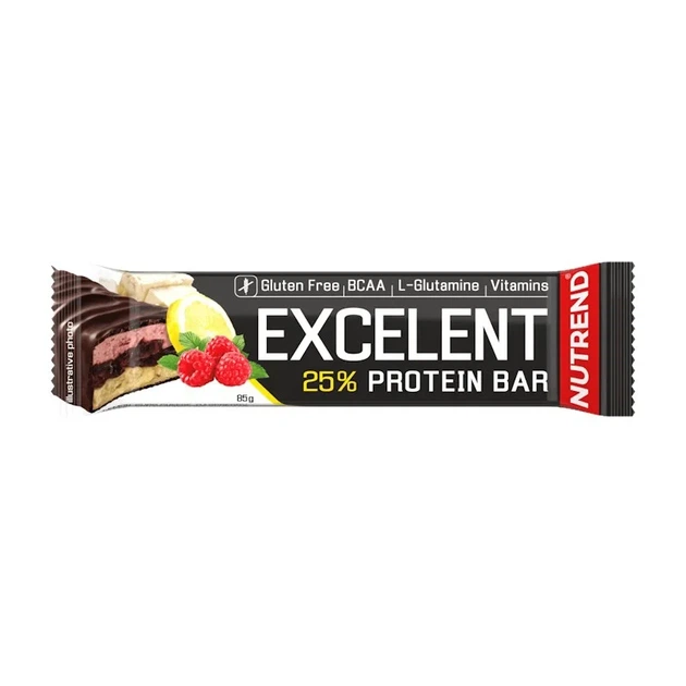 Протеїновий батончик Excelent Protein Bar Nutrend Лимонний курд із малиною та журавлиною 85 г - зображення 4