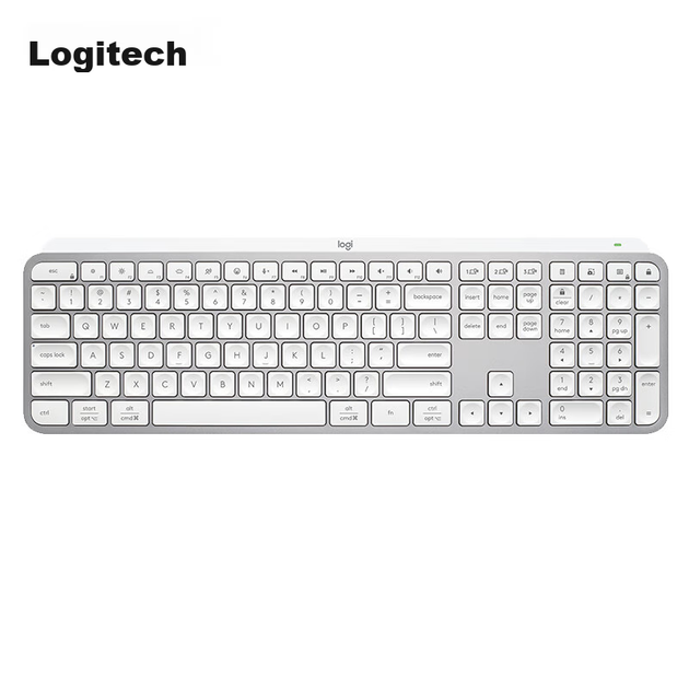 Клавиатура беспроводная Logitech MX Keys S Wireless/Bluetooth White - изображение 2