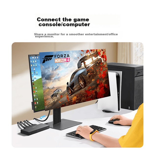 HDMI-коммутатор Ugreen CM599 5 входов 4K 60Hz - Фото 8 HDMI-коммутатор Ugreen CM599 5 входов 4K 60Hz - изображение 8