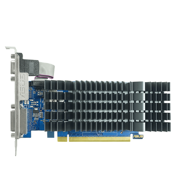 Видеокарта ASUS GeForce GT 710-SL для офиса, низкопрофильный дизайн, для домашнего кинотеатра. - изображение 7