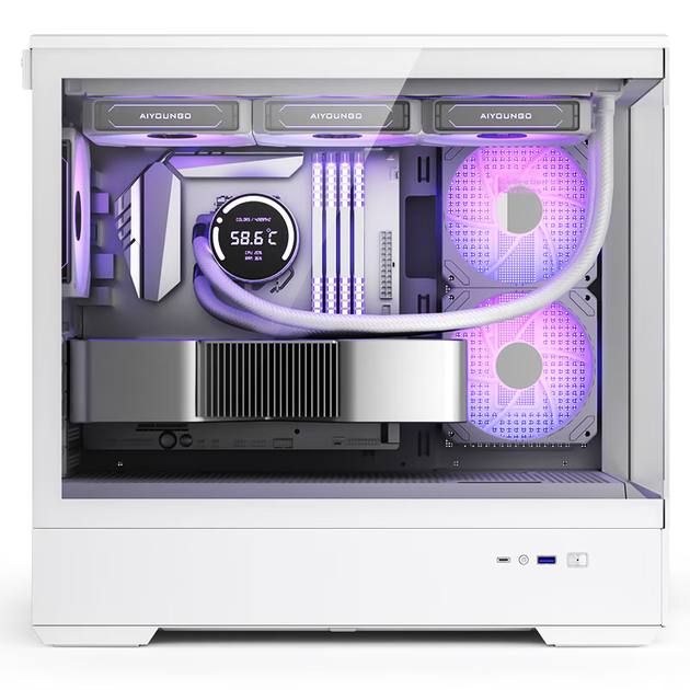Корпус Aigo Starry Sky White - изображение 9