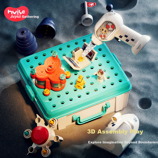 Игрушка-ракета HUILE TOYS развивающая - изображение 8