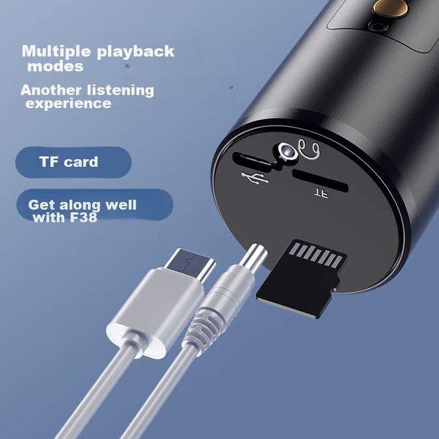 Микрофон-колонка Soaiy MC67 беспроводной Bluetooth, для домашнего караоке - изображение 6