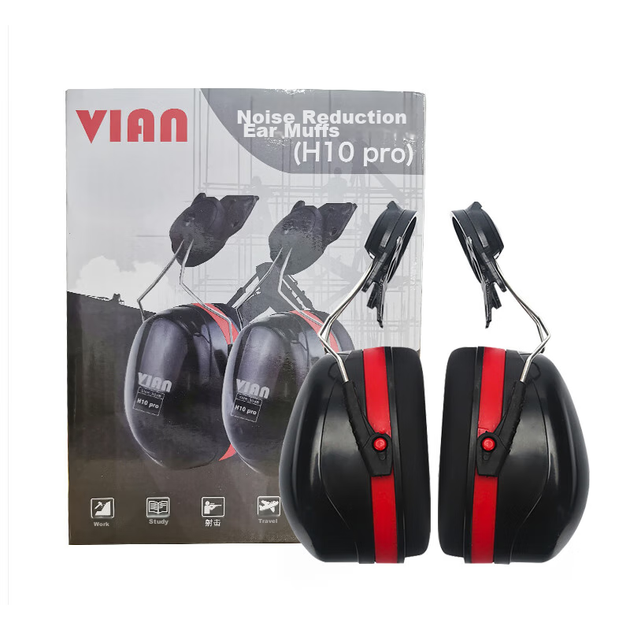 Промышленные шумопоглощающие беруши VIAN для защитного шлема, звукоизолирующие наушники H10 Pro - изображение 9
