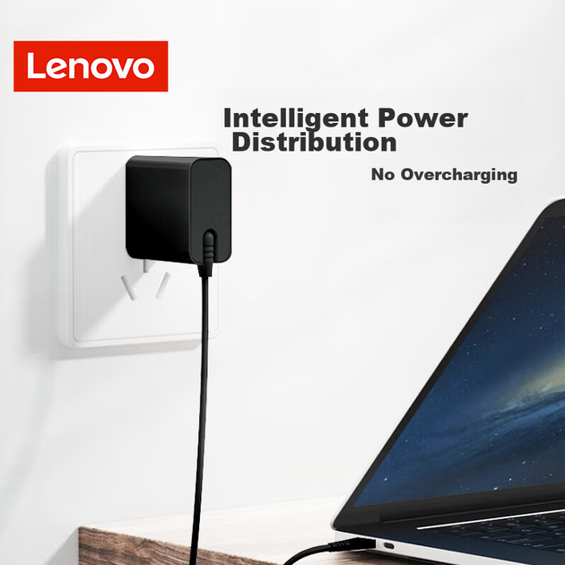 Блок живлення Lenovo оригінальний Type-C 65Вт, для Xiaoxin Pro13/Air14 - зображення 9