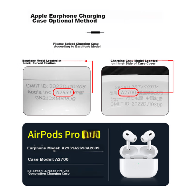 Зарядный чехол Masentek для Apple AirPods Pro/1/2 - Фото 6 Зарядный чехол Masentek для Apple AirPods Pro/1/2 - изображение 6