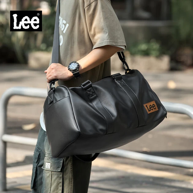 Мужская дорожная сумка Lee, вместительная спортивная сумка, с раздельным отделением для влажных и сухих вещей, женская сумка через плечо, сумка-кроссбоди, рюкзак для плавания, ручная кладь. - изображение 4