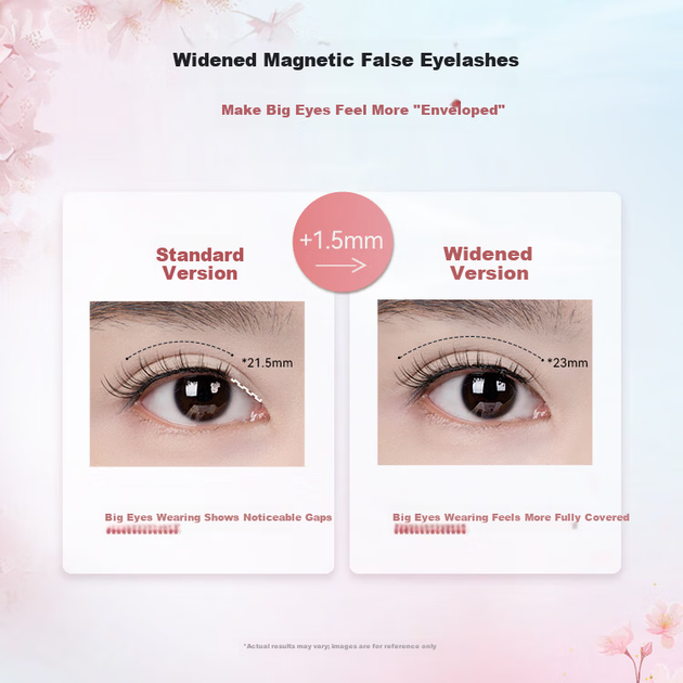Накладные ресницы WOSADO Yuetong Wide Version Magnetic False Eyelashes Soft Silk Black 2.0 Soft Magnetic Natural Fake Eyelashes - Фото 8 Накладные ресницы WOSADO Yuetong Wide Version Magnetic False Eyelashes Soft Silk Black 2.0 Soft Magnetic Natural Fake Eyelashes - изображение 8