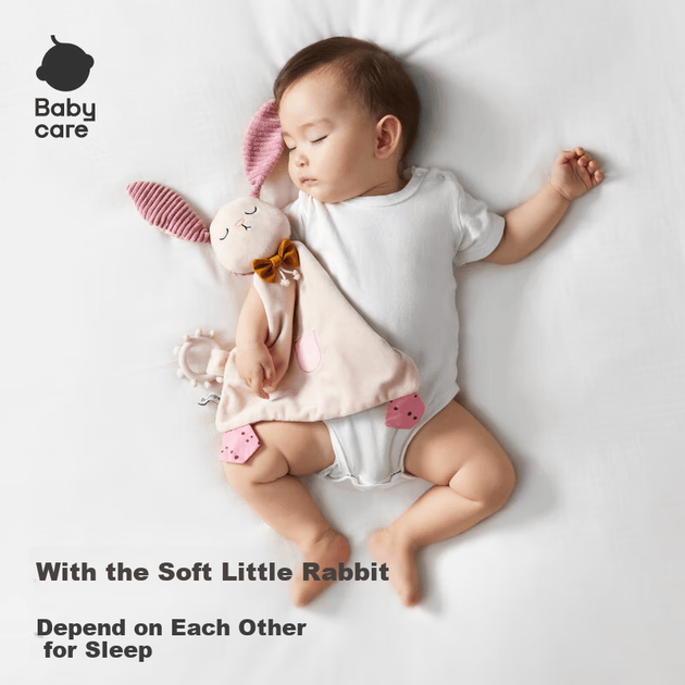 Подарунковий набір брязкальця Babycare для новонароджених, дитячі іграшки з хвостиком-брязкальцем, книжка з тканини та лялька - новорічний подарунковий набір з 9 предметів - изображение 6