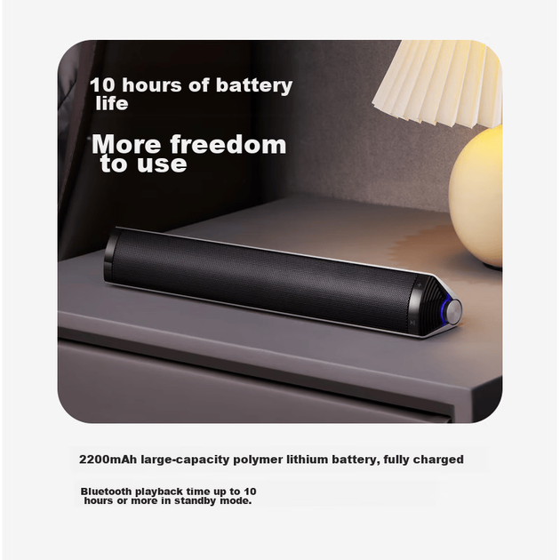 Портативна настільна колонка EDIFIER M16 Pro, Bluetooth-колонка, високоякісні комп'ютерні колонки, сумісні з ноутбуками, титаново-сірий колір - зображення 8