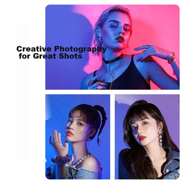 Sidande X2049 Заповнююче світло, портативний кишеньковий ліхтар для фотографії, повнокольорове RGB-заповнююче світло для камери, пряма трансляція, дослідження магазинів, портретна атмосфера, зовнішнє світлодіодне освітлення з постійним світлом - зображення 9