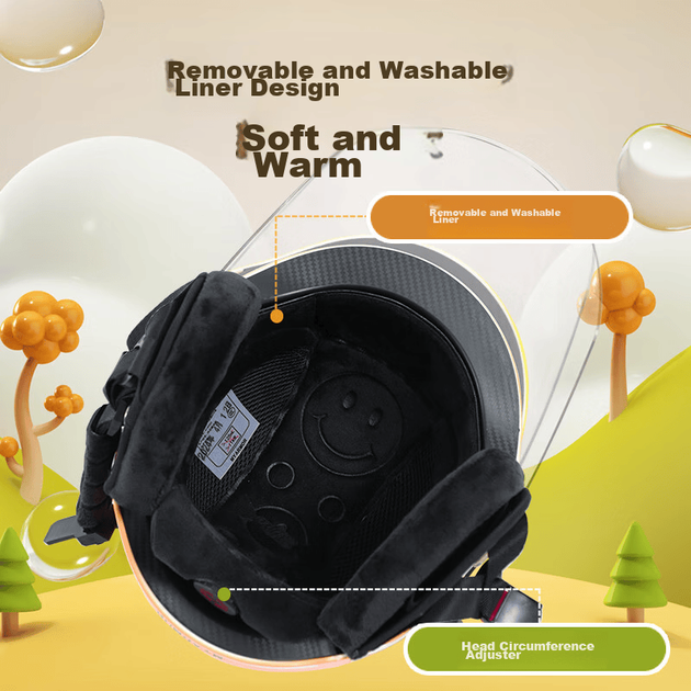 Шолом MYARMOR дитячий для електровелосипеда, 3C, жовтий - зображення 8