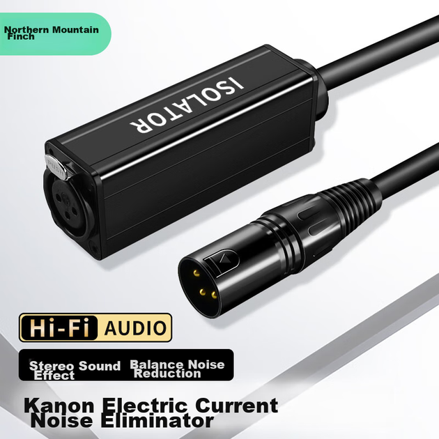 Аудиоизолятор XLR Beishanque BSQ-XLR04 XLR Male - XLR Female Black - изображение 4