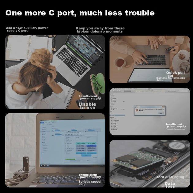 Корпус DOCKCASE для SSD M.2 NVMe умный, для iPhone 17 Pro - изображение 6