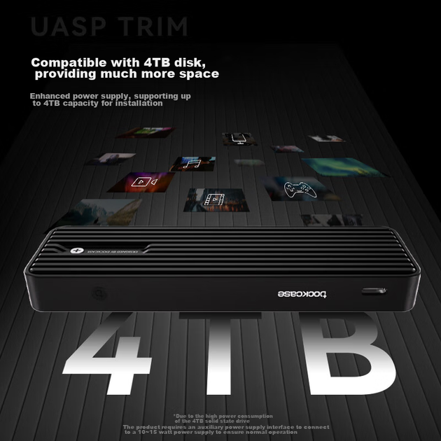 Корпус DOCKCASE для SSD M.2 NVMe умный, для iPhone 17 Pro - изображение 10