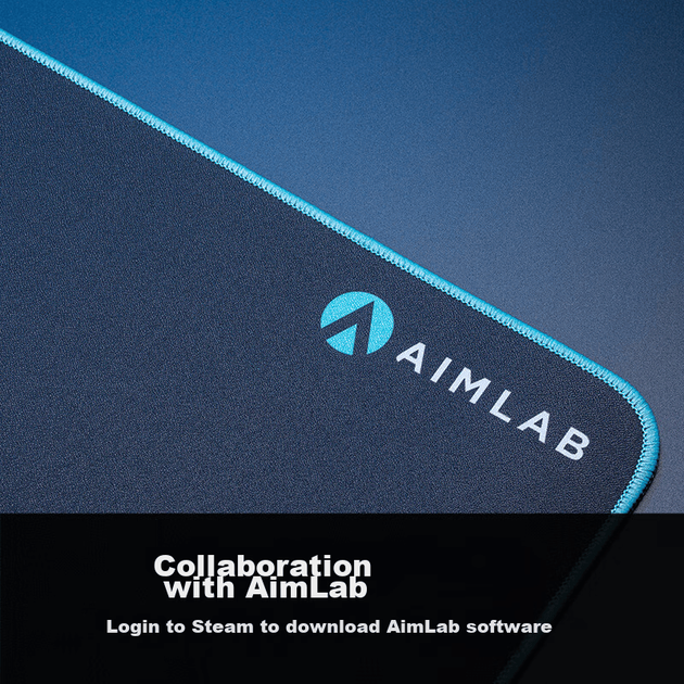 Ігровий килимок для миші ROG Huaying ACE AimLab Collaboration Edition, великий килимок для миші ROG XAimLab, килимок для комп'ютерного столу, гумова основа, килимок для миші в стилі «драконяча луска» - зображення 8