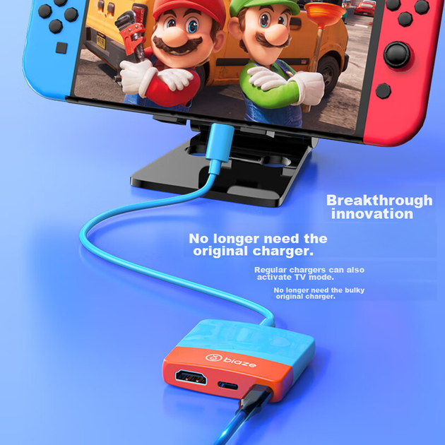 BIAZE, сумісний з платою відеозахоплення Switch, портативна база NS, пристрій захоплення USB 3.0 для запису прямих трансляцій ігор, підключення до док-станції для iPad, планшета, ноутбука, телевізора, аксесуара - зображення 10