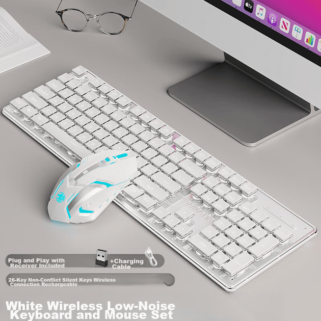 Комплект беспроводной EWEADN X7S Wireless White - изображение 2