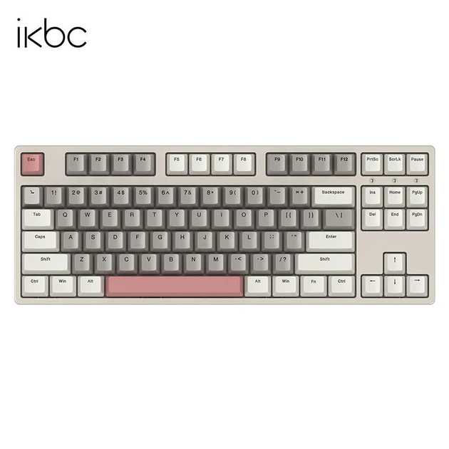 Клавиатура беспроводная ikbc W200 Cherry MX Red Wireless Grey - изображение 2