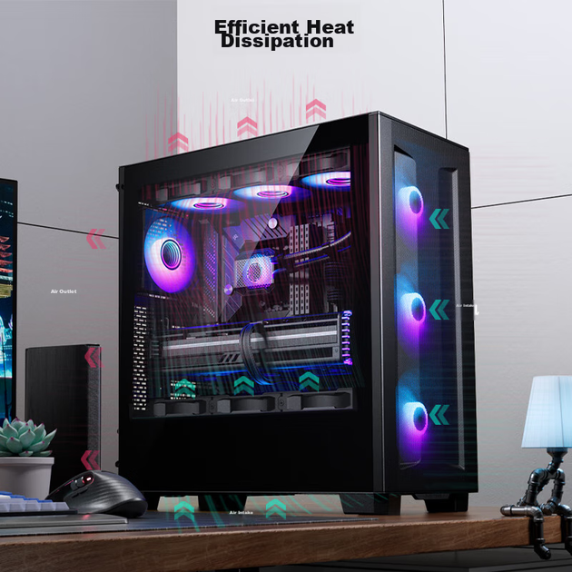 Корпус PHANTEKS XT523 Mid-Tower Black - изображение 10
