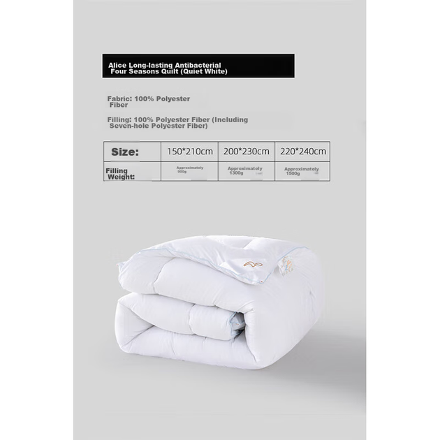 Одеяло Mercury Home Textile Alice Четыре сезона 220x240 см полиэстерное волокно - изображение 5