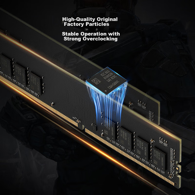 Оперативная память Netac Yuoying II Gaming Armor DDR4-2666 16384MB PC4-21300 White - изображение 4
